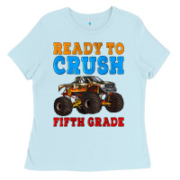 Baby Blue ready to crush fifth grade Ladies Tee - Artiststas
