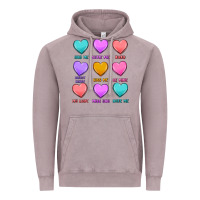 Vintage Zinc valentine's day candy hearts Vintage Hoodie - MaliasSmallBusiness