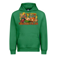 Emerald happy thanksgiving Urban Hoodie - FaDigitalArtStudio