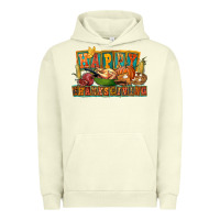 Pigment Pistachio happy thanksgiving Urban Hoodie - FaDigitalArtStudio
