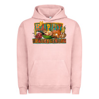 Pigment Salmon happy thanksgiving Urban Hoodie - FaDigitalArtStudio