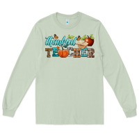 Matcha thankful teacher Long Sleeve Tee - BundleAndBundleShop