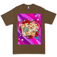 Cacao playing cards with pearls and glitter air Premium Tee - AdoDesignShop