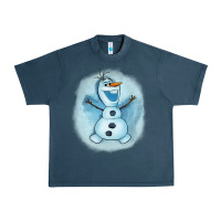 Midnight Navy olaf snowman Urban Heavy Tee - AdoDesignShop
