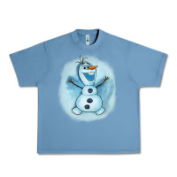 Pebble Blue olaf snowman Urban Heavy Tee - AdoDesignShop