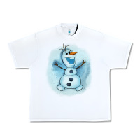 White olaf snowman Urban Heavy Tee - AdoDesignShop