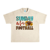 Sandshell sunday is for football Urban Heavy Tee - NancyCooperArtShop