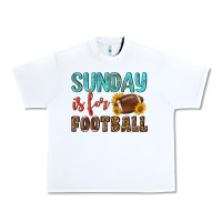 White sunday is for football Urban Heavy Tee - NancyCooperArtShop