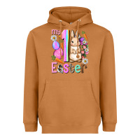 Meerkat My first Easter Girl Easter Day Heavyweight Hoodie - HowdyJamesFarm