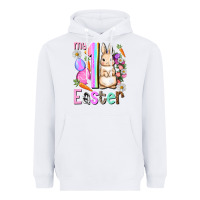 White My first Easter Girl Easter Day Heavyweight Hoodie - HowdyJamesFarm
