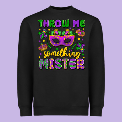 Throw Me Something Mister Heavyweight Sweatshirt Designed By Lillyallendesigns