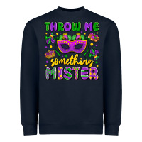 Navy throw me something mister Heavyweight Sweatshirt - LillyAllenDesigns