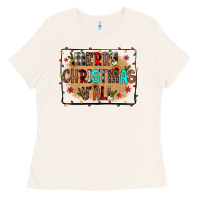 Bone merry christmas y'all Ladies Tee - JahusDesignShop