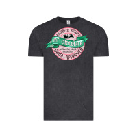 Vintage Black reindeer brewed santa approved pink Vintage Tee - MaliasSmallBusiness