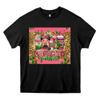 Black cafecito y chisme coffee cups Heavy Core Tee - Jasminsmagicworld