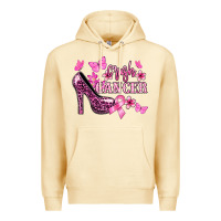 Pina Colada Crush Cancer with high heels Cancer Awareness Premium Hoodie - HowdyJamesFarm