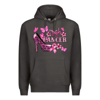 Smoke Crush Cancer with high heels Cancer Awareness Premium Hoodie - HowdyJamesFarm