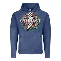 Vintage Denim gymnast Vintage Hoodie - MaliasSmallBusiness