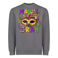Storm mardi gras mask Heavyweight Sweatshirt - LillyAllenDesigns