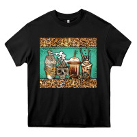 Black skeleton coffee cups Heavy Core Tee - Jasminsmagicworld