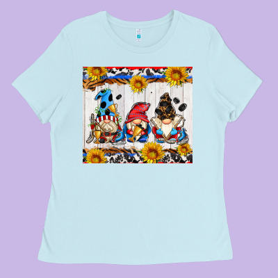 Hockey Gnomes Ladies Tee Designed By Adodesignshop