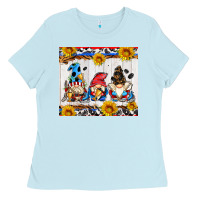 Baby Blue hockey gnomes Ladies Tee - AdoDesignShop