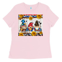 Bubblegum Pink hockey gnomes Ladies Tee - AdoDesignShop