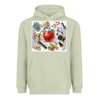 Matcha school elements tumbler Heavyweight Hoodie - CowGirlArtShop