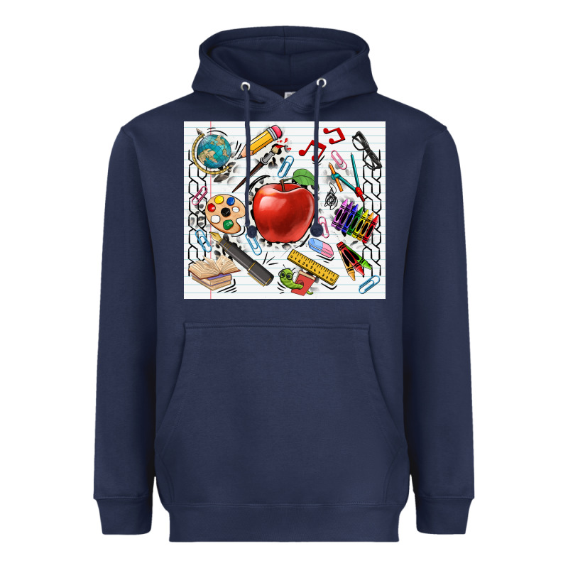 School Elements Tumbler Heavyweight Hoodie by CowGirlArtShop | Teevron
