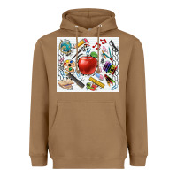 Toasted Coconut school elements tumbler Heavyweight Hoodie - CowGirlArtShop