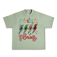 Oil Green teacher claus Urban Heavy Tee - MaliasSmallBusiness