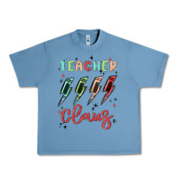 Pebble Blue teacher claus Urban Heavy Tee - MaliasSmallBusiness