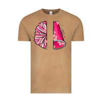 Vintage Camel custom name cheerleader with megaphone Vintage Tee - MaliasSmallBusiness