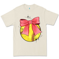 Bone coquette softball bow Premium Tee - JahusDesignShop