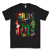 Black santas favorite rt nurse Classic Tee - MaliasSmallBusiness