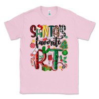 Bubblegum Pink santas favorite rt nurse Classic Tee - MaliasSmallBusiness
