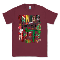 Burgundy santas favorite rt nurse Classic Tee - MaliasSmallBusiness