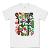 White santas favorite rt nurse Classic Tee - MaliasSmallBusiness