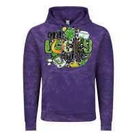Cloud Purple one lucky nurse Vintage Hoodie - MaliasSmallBusiness