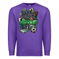 Purple Sorry can't Soccer bye Premium Sweatshirt - HowdyJamesFarm