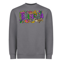 Storm louisiana mardi gras Heavyweight Sweatshirt - LillyAllenDesigns
