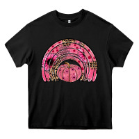 Black pumpkin ribbon rainbow Heavy Core Tee - JahusDesignShop