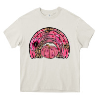 Cream pumpkin ribbon rainbow Heavy Core Tee - JahusDesignShop