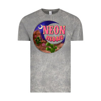 Cloud Rock neon moon Vintage Tee - NancyCooperArtShop