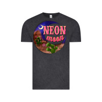 Vintage Black neon moon Vintage Tee - NancyCooperArtShop