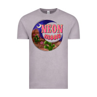 Vintage Zinc neon moon Vintage Tee - NancyCooperArtShop