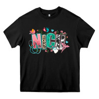 Black nicu Heavy Core Tee - AdoDesignShop