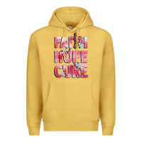 Antique Gold faith hope cure breast cancer Premium Hoodie - CowGirlArtShop