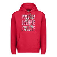 Cardinal faith hope cure breast cancer Premium Hoodie - CowGirlArtShop