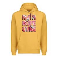 Mustard faith hope cure breast cancer Premium Hoodie - CowGirlArtShop